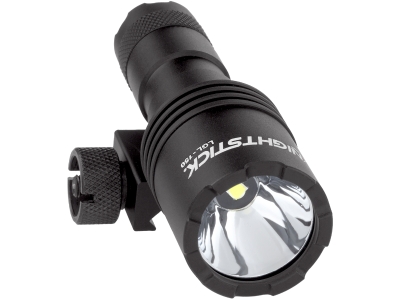 Nightstick Compact Long Gun Light Kit Black Anodized 450 Lumens White LED Bulb