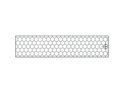 White Water Archery Reflective Arrow Wraps Honeycomb