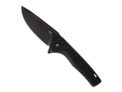 Tekto F3 Charlie Folding Knife // Black G10 - Black Accents, Black G10 w/ Black Accents