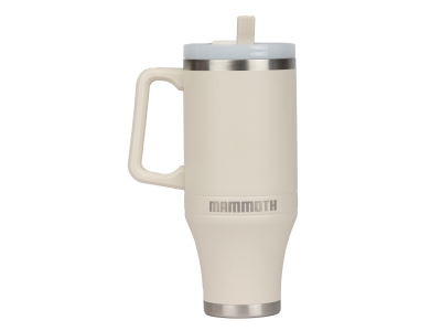 Mammoth Ascent 40 oz Tumbler with Handle and Straw, Birch