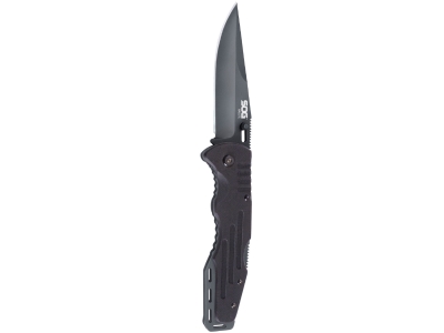 SOG Salute - Clip Point, Black