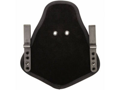 Uncle Mike's IWB Holster Adapter, Black Suede-Like, Ambidextrous Belt Clips, 51121