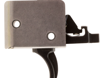 CMC Triggers Two-Stage Curved Drop-In Trigger, Black/Silver
