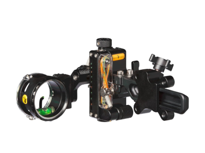 Trophy Ridge React One Pro Dovetail Single Pin Bow Sight, Black, Right, .010