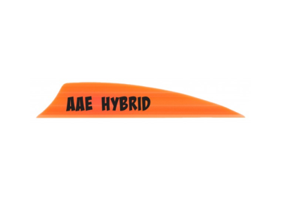AAE Hybrid 2.0 Shield Cut Vanes, Fire Orange, 50