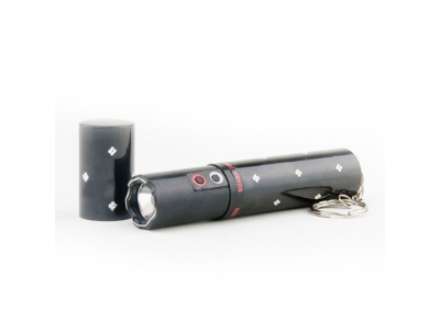 Guard Dog Electra Lipstick Stun Gun w Flashlight - Black