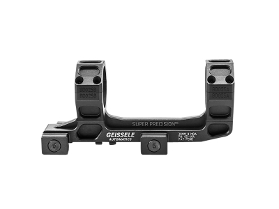 Geissele One-Piece Scope Mount Ring Combo 0 MOA Medium 30mm AR-15 Black