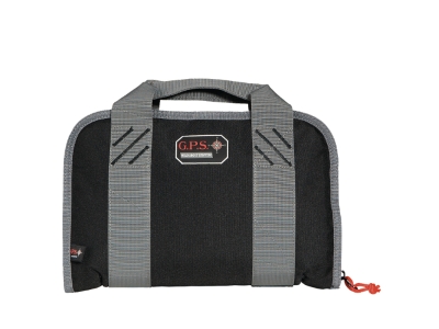 GPS Double Compact Pistol Case w/ Mag Storage & Dump Cup