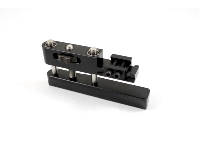 LSP Adjustable Bag Rider Rail Mounted Short Dowel V-Bottom, Standard, Fine