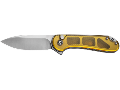 Civivi 2.96" Folding Drop Point Nitro-V Ultem Handle Plain