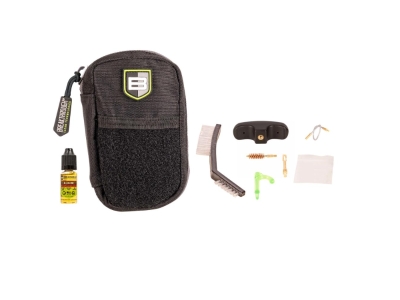 Breakthrough Badge Series Pull-Through Cleaning Kit w/ Molle Pouch, .40 Caliber