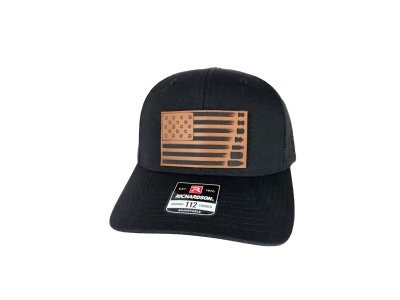 Artora Airgun Pellet Flag Hat - Tactical, Black
