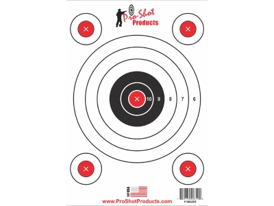 Pro-Shot SplatterShot Hanging Heavy Paper 9" x 13", 6