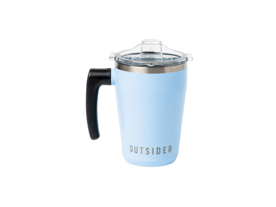 Outsider The AM Travel Mug, Light Blue