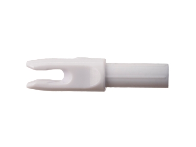 Victory 3DHV/RIP Press Fit Nock, White, Multi-Grooved, 12