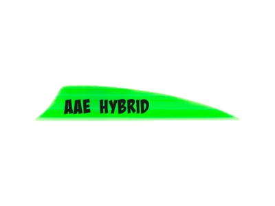 AAE Hybrid 2.0 Shield Cut Vanes, Bright Green, 50