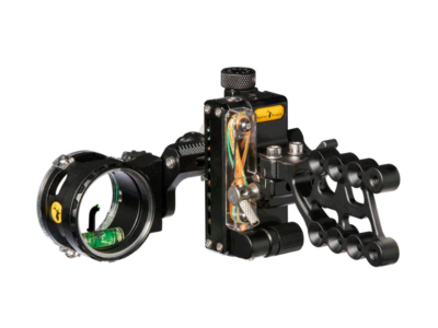 Trophy Ridge React One Pro Hunter Bracket Single Pin Sight, Black, Left, .019