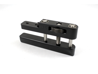 LSP Adjustable Bag Rider Flat Mounted Short Dowel V-Bottom, Standard, Fine