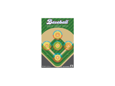 Action Target Inc Baseball Field Paper Target