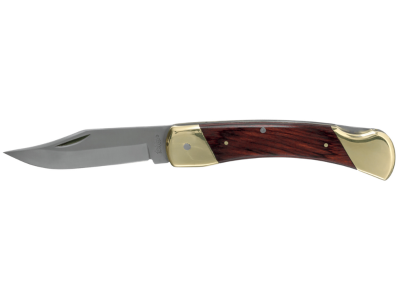 Uncle Henry Folding Pocket Knife 3.7" Plain Stainless Steel Blade 5" Handle