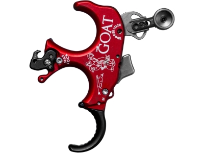 T.R.U. Ball GOAT, 3 Finger, Thumb Button, Red