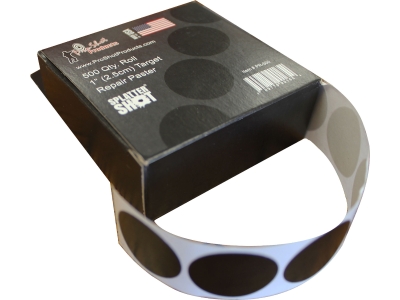 Pro-Shot SplatterShot Repair Pasters Black 1", 500