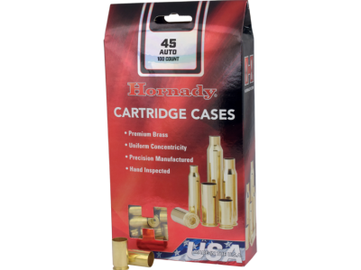 Hornady Unprimed Cartridge Cases, .22 Hornet, 50
