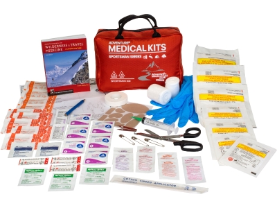 Adventure Medical Sportsman 200 Medical Kit, Red