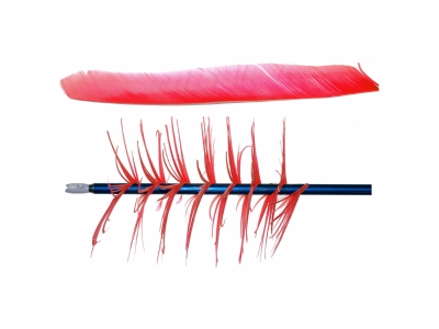 Trueflight Spiral Wrap Flu-Flu Feathers