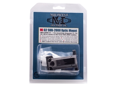 Midwest Gen2 Sub 2000 T2 Mini Optic Mount