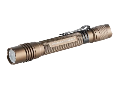 Streamlight ProTac 2AA-X USB Flashlight Coyote 40/550 Lumens White LED