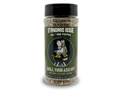Grill Your Ass Off Standard Issue Salt & Pepper