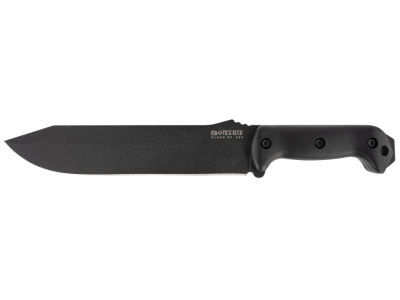 Ka-Bar 9.25" Bowie Knife 1095 Steel Blade Black Handle w/Sheath