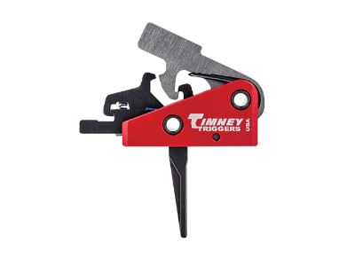 Timney Triggers AR Targa 2-Stage Trigger, Black/Red
