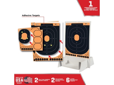 Allen EZ Aim Splash Firearm Trainer Kit, 25-Targets, Black, 25 Count