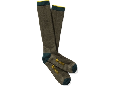 Lacrosse Men's Merino Midweight Socks, Large, Green