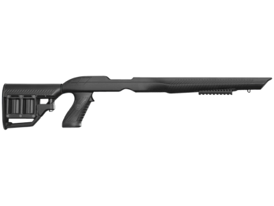 Adaptive Tactical Tac-Hammer RM4 Black Synthetic, Adjustable Stock