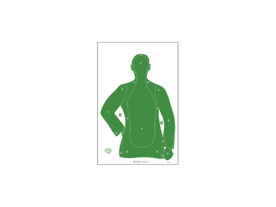 Action Target Inc Qualification Silhouette Paper Target