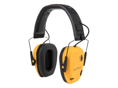 Allen ULTRX Bionic Electronic Earmuff, Interstate Yellow