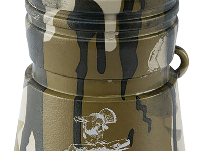 Primos Foggy Bottom Snuff Tube Turkey Call, Mossy Oak Bottomlands