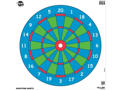 Allen EZ Aim Fun Paper Shooting Targets, 12 Count
