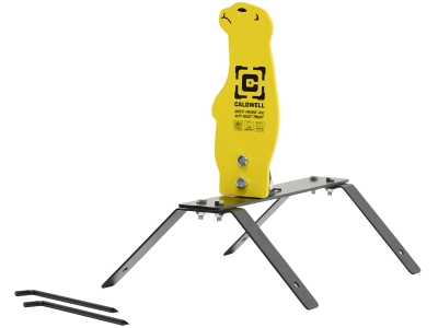 Caldwell Silhouette Dual Zone Silhouette Paper Target, Yellow, 8