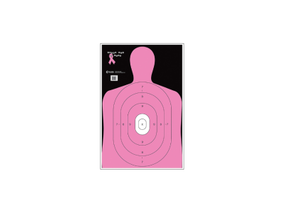 Action Target Inc Qualification Shoot for the Cure Silhouette Paper Target