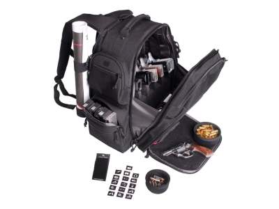 GPS Executive Backpack w/ Cradle For 5 Handguns