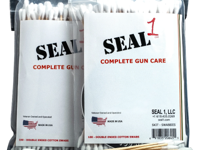 Seal 1 Double-Ended Cotton Swabbies