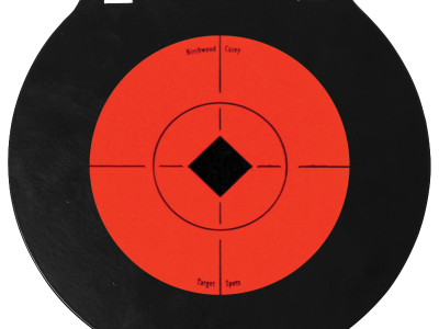 Birchwood  World of Targets Double Hole 6" Steel Circle w/Crosshair & Diamond