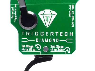 TriggerTech Rem 700 Diamond Trigger, Black/Green