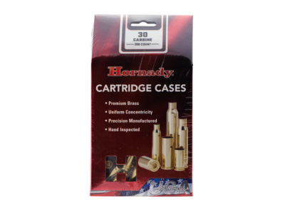 Hornady Unprimed Cartridge Cases, .30 Carbine, 200