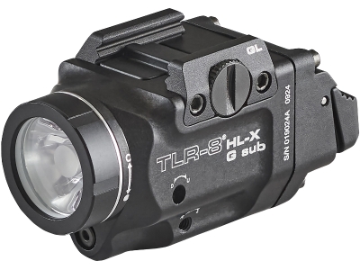 Streamlight TLR-8 Black Aluminum Glock 43x/48 1,000 Lumens Green Laser