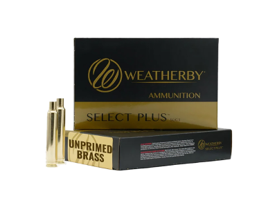 Weatherby Unprimed Brass Cases, .300 Weatherby Magnum, 50